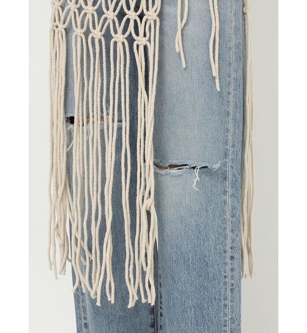 Ungrid「マクラメフリンジスカート」|スカート|