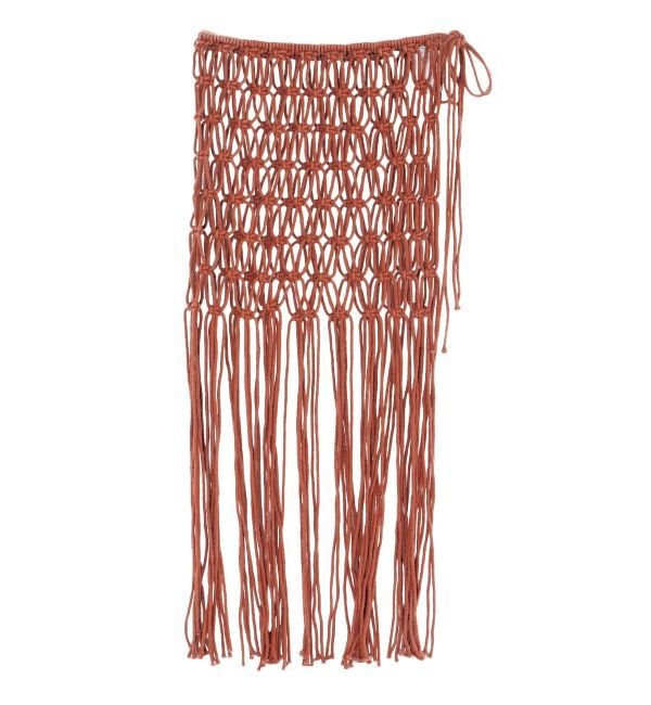 Ungrid「マクラメフリンジスカート」|スカート|