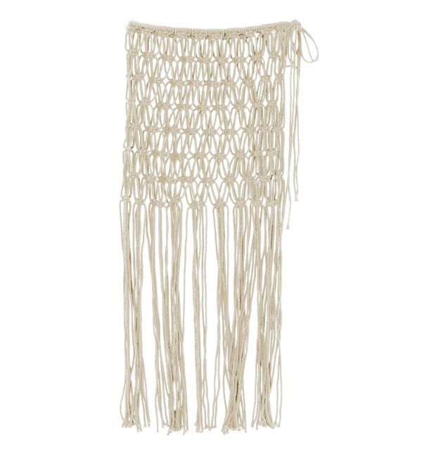 Ungrid「マクラメフリンジスカート」|スカート|