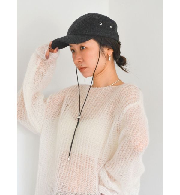 Ungrid「起毛ジェットキャップ」|キャップ・キャスケット|