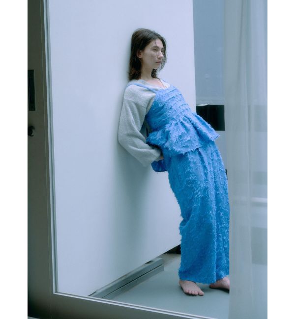 Ungrid「タックデザインジャカードキャミ」|キャミソール|