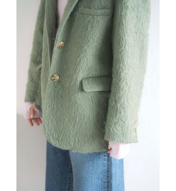 Ungrid「起毛ルーズジャケット」|テーラードジャケット|