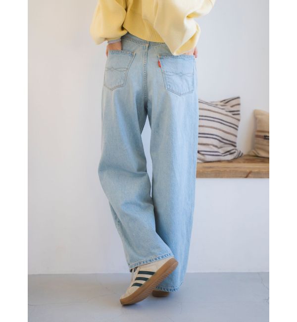 Ungrid「ヴィンテージルーズワイドデニム」|デニム|