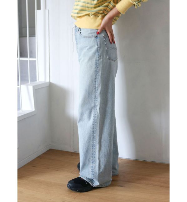 Ungrid「ヴィンテージルーズワイドデニム」|デニム|