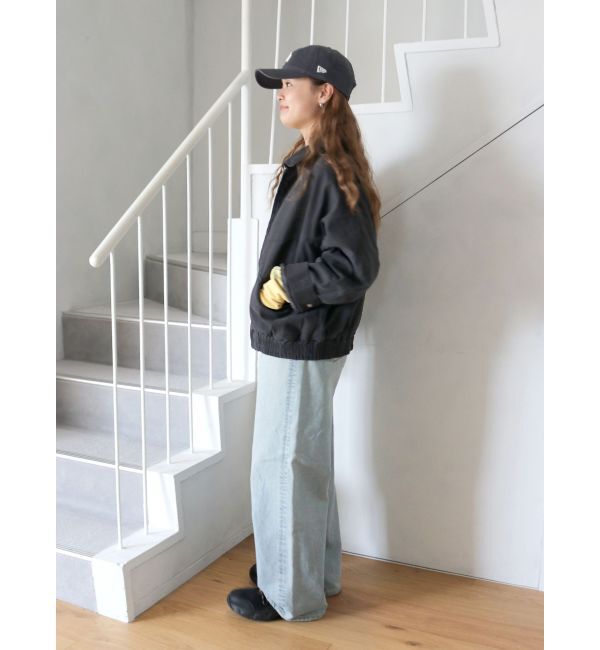 Ungrid「ヴィンテージルーズワイドデニム」|デニム|