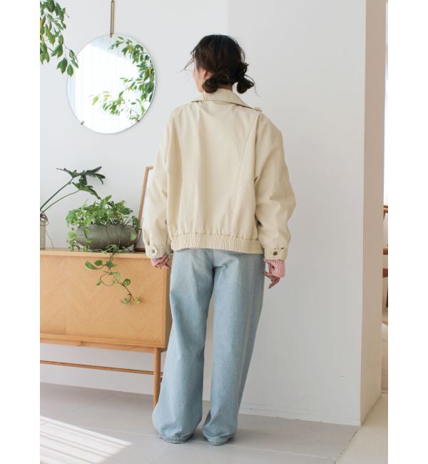 Ungrid「ヴィンテージルーズワイドデニム」|デニム|