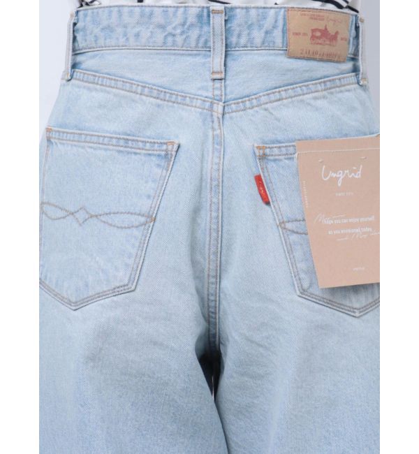 Ungrid「ヴィンテージルーズワイドデニム」|デニム|