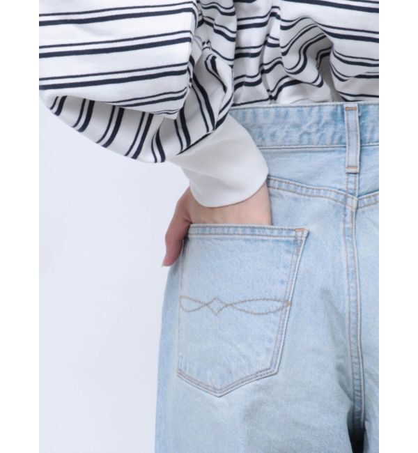 Ungrid「ヴィンテージルーズワイドデニム」|デニム|