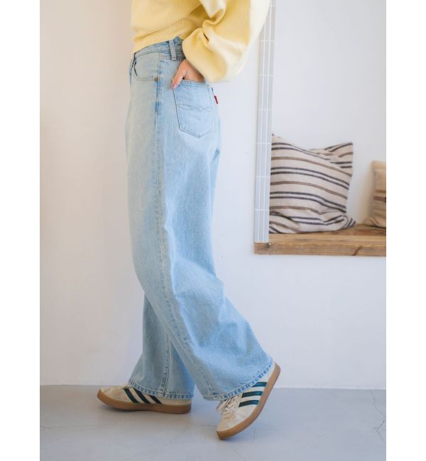 Ungrid「ヴィンテージルーズワイドデニム」|デニム|