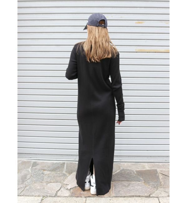 Ungrid「ヘンリーネックテレコカットワンピース」|ワンピース|