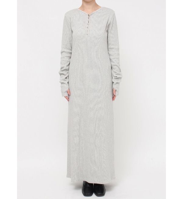 Ungrid「ヘンリーネックテレコカットワンピース」|ワンピース|