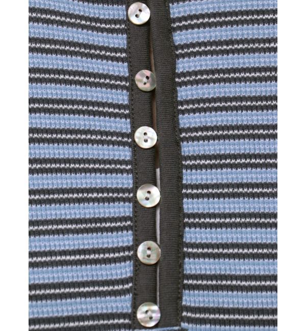 Ungrid「ヘンリーネックテレコカットワンピース」|ワンピース|