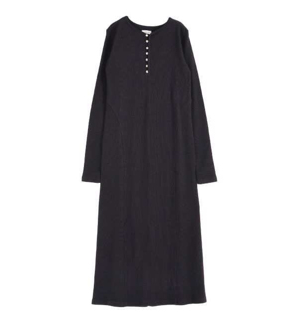 Ungrid「ヘンリーネックテレコカットワンピース」|ワンピース|