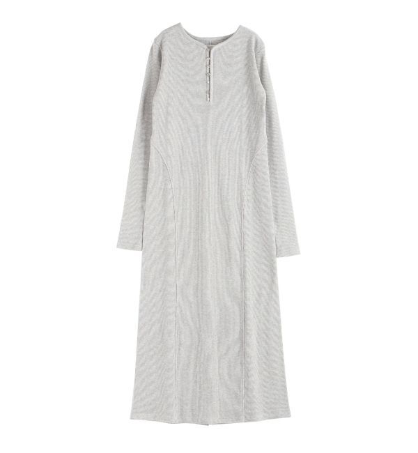 Ungrid「ヘンリーネックテレコカットワンピース」|ワンピース|