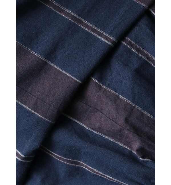 Ungrid「シャーリングデザインストライプブラウス」|シャツ・ブラウス|