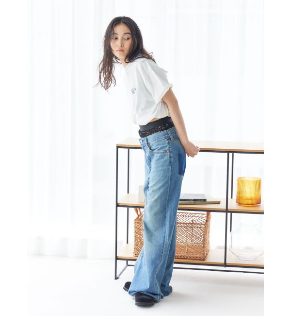 Ungrid「RalliesロゴプリントTee」|Tシャツ・カットソー|