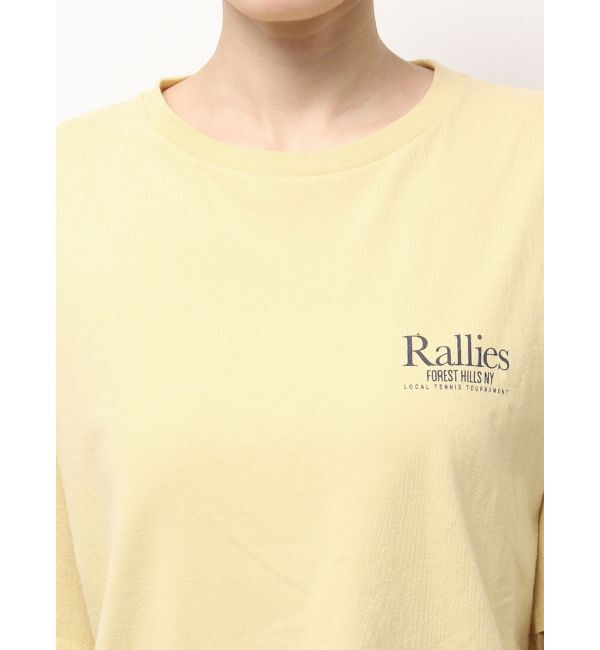 Ungrid「RalliesロゴプリントTee」|Tシャツ・カットソー|