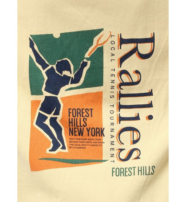 Ungrid「RalliesロゴプリントTee」|Tシャツ・カットソー|