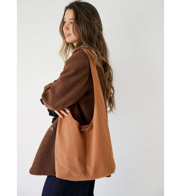 Ungrid「フェイクスウェードトートバッグ」|トートバッグ|ブラウン