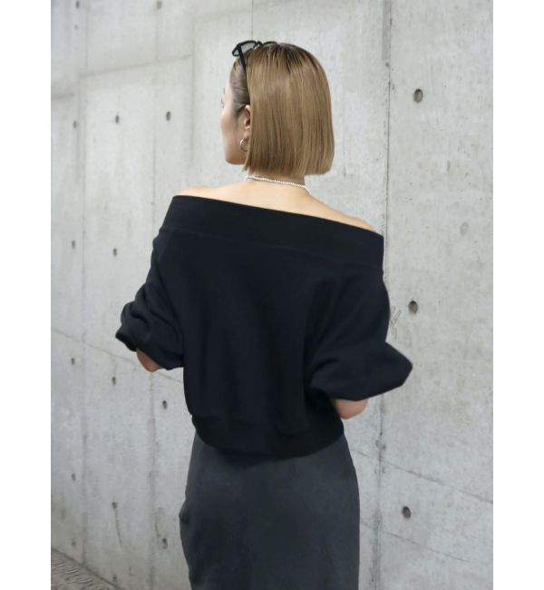 Ungrid「オフショルスウェット」|スウェット・ジャージ|