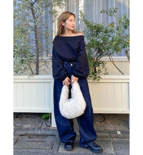 Ungrid「オフショルスウェット」|スウェット・ジャージ|