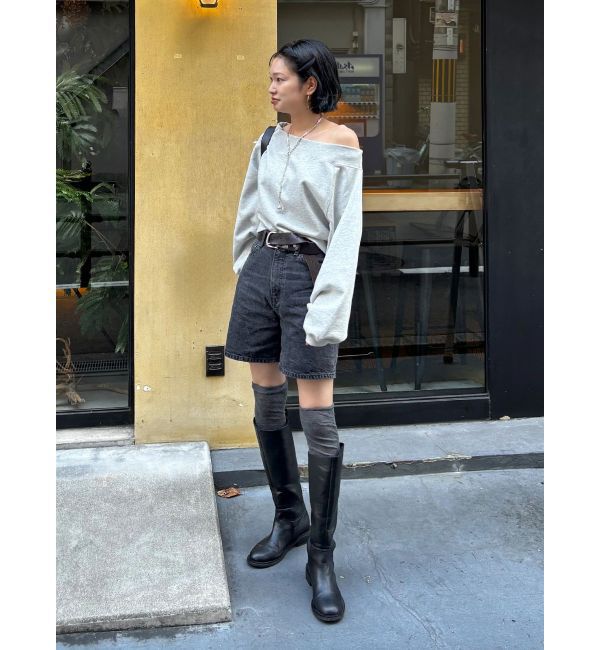 Ungrid「オフショルスウェット」|スウェット・ジャージ|