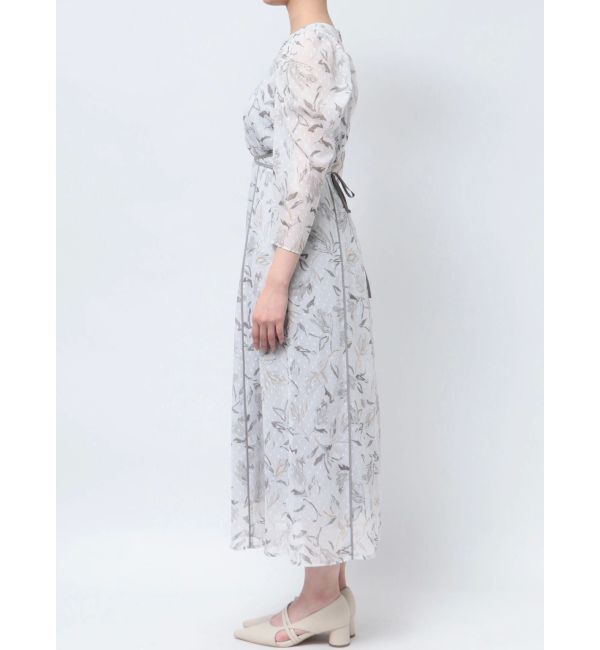 LAGUNAMOON「ペイントフラワーカシュクールワンピース」|ワンピース|