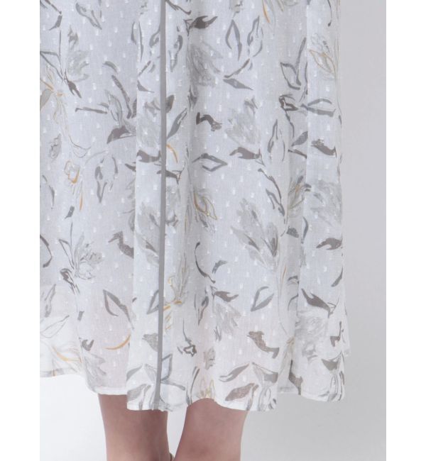 LAGUNAMOON「ペイントフラワーカシュクールワンピース」|ワンピース|