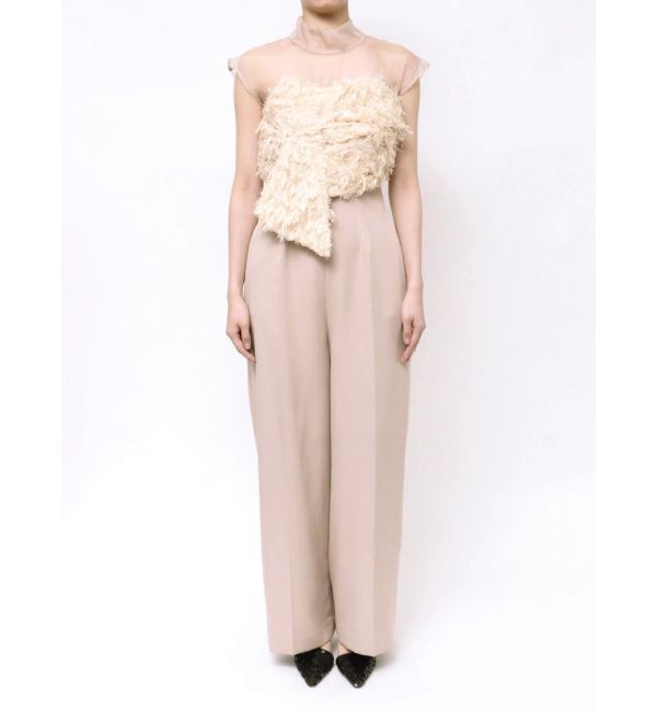 LAGUNAMOON「LADYカットジャガードベアパンツドレス」|ドレス|