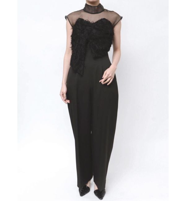 LAGUNAMOON「LADYカットジャガードベアパンツドレス」|ドレス|