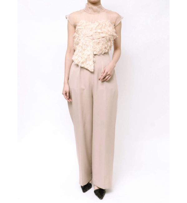 LAGUNAMOON「LADYカットジャガードベアパンツドレス」|ドレス|