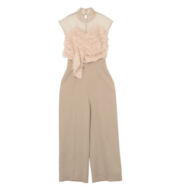 LAGUNAMOON「LADYカットジャガードベアパンツドレス」|ドレス|