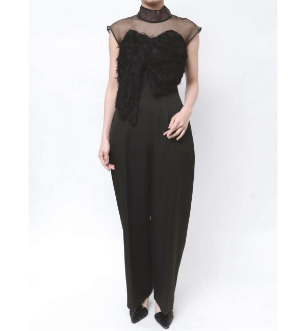 LAGUNAMOON「LADYカットジャガードベアパンツドレス」|ドレス|