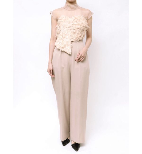 LAGUNAMOON「LADYカットジャガードベアパンツドレス」|ドレス|