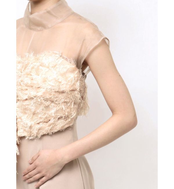 LAGUNAMOON「LADYカットジャガードベアパンツドレス」|ドレス|