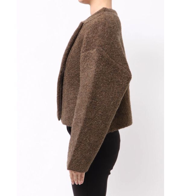 LAGUNAMOON「セッケツニットボアブルゾン」|ブルゾン・スタジャン|