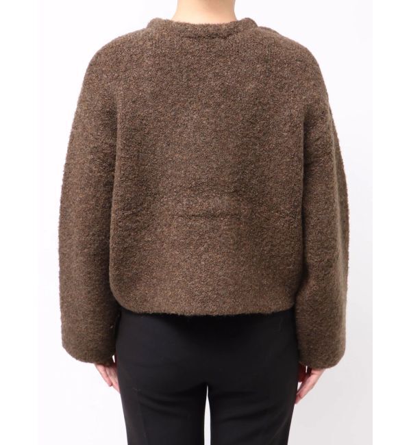 LAGUNAMOON「セッケツニットボアブルゾン」|ブルゾン・スタジャン|