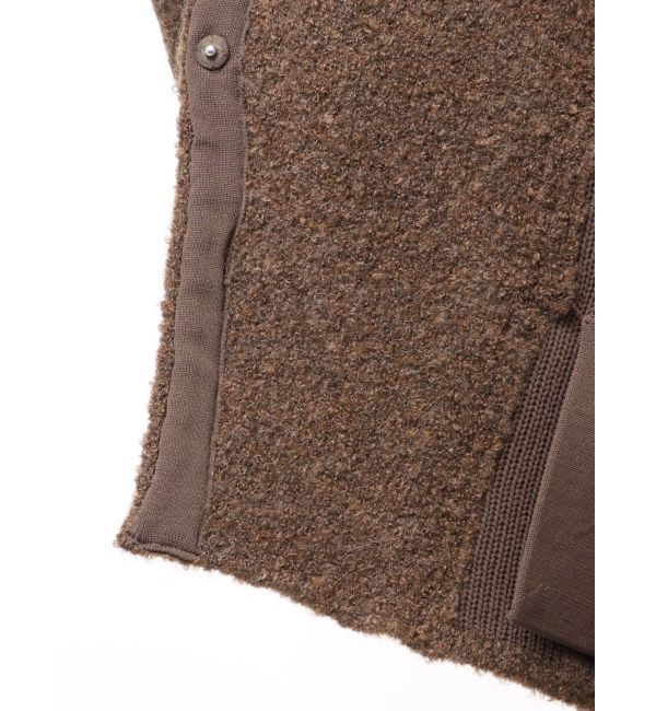 LAGUNAMOON「セッケツニットボアブルゾン」|ブルゾン・スタジャン|