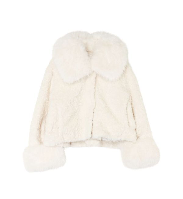 LAGUNAMOON「ビッグカラーエコファージャケット」|その他|