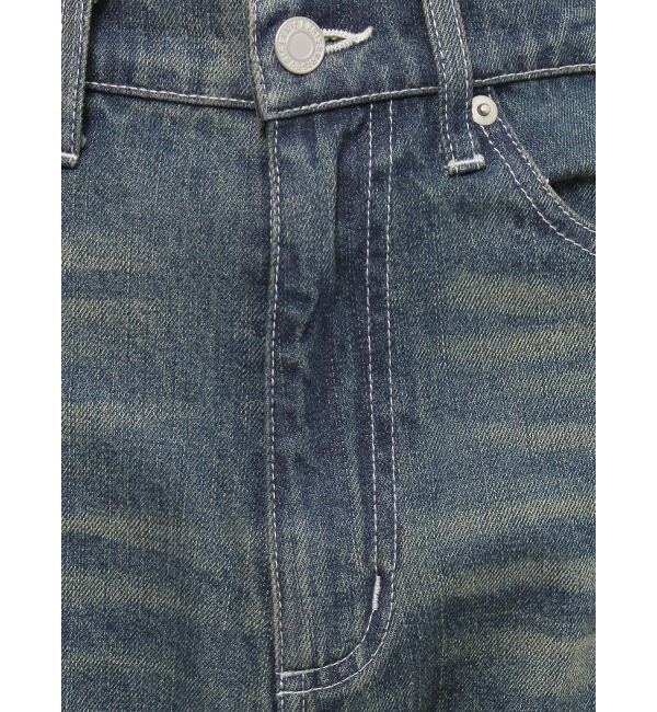 EVRIS「ボアステッチワイドデニムパンツ【セットアップ着用可能】」|デニム|