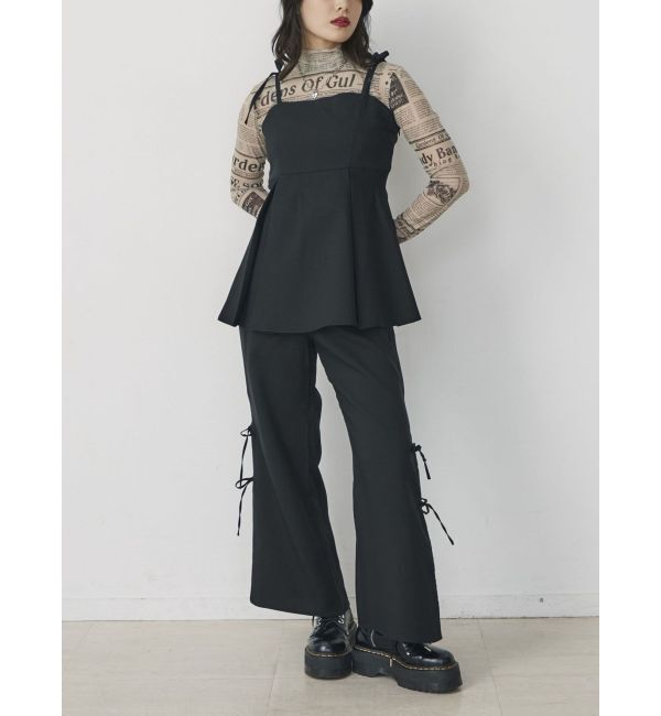 jouetie「ギンガムパターンキャミチュニック【セットアップ対応】」|キャミソール|