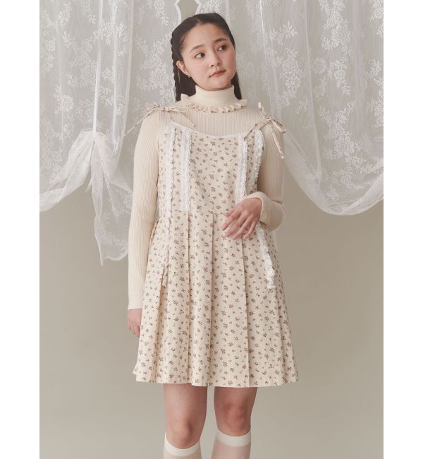 merry jenny「frillリブタートルニット」|ニット・セーター|