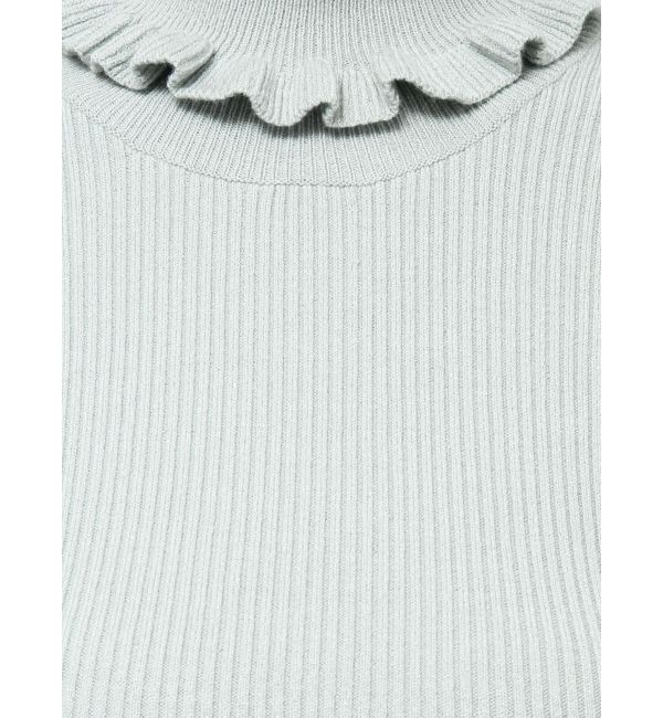 merry jenny「frillリブタートルニット」|ニット・セーター|