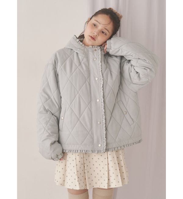 merry jenny「lulu dotプリーツミニスカート」|スカート|