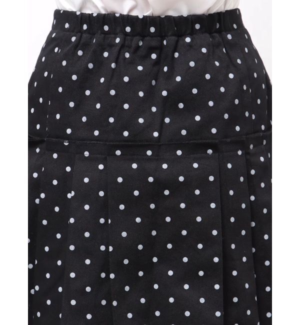 merry jenny「lulu dotプリーツミニスカート」|スカート|