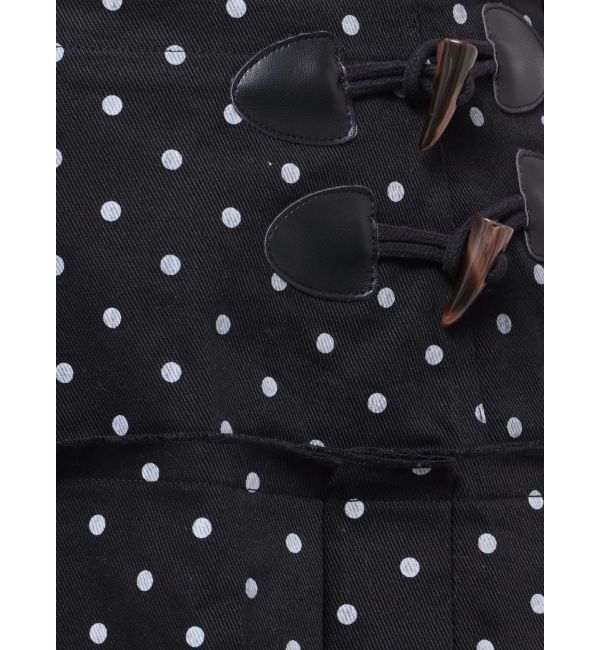 merry jenny「lulu dotプリーツミニスカート」|スカート|