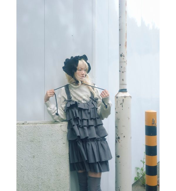 merry jenny「お花のニットヘッドドレス」|その他|