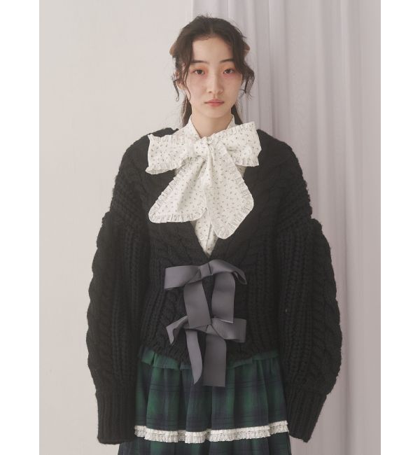 merry jenny「frillタイリボンブラウス」|シャツ・ブラウス|