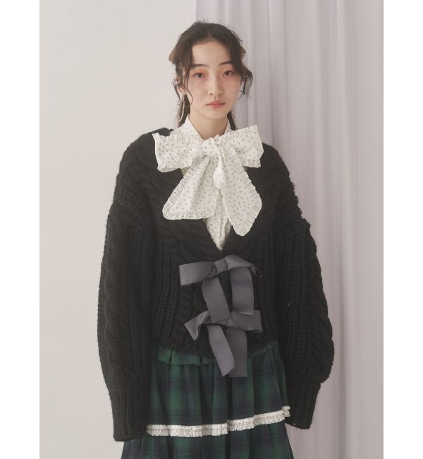 merry jenny「frillタイリボンブラウス」|シャツ・ブラウス|