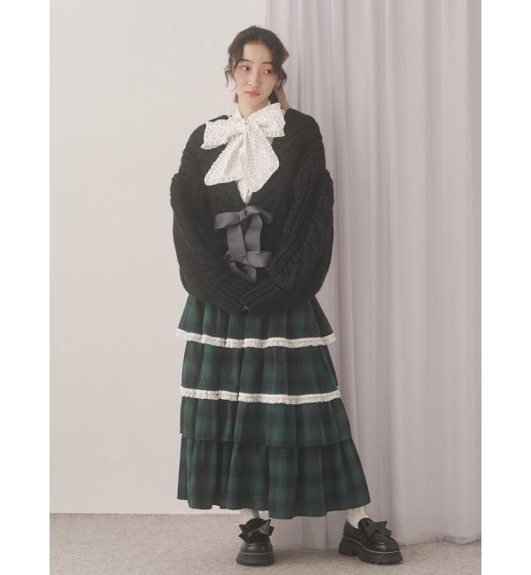 merry jenny「frillタイリボンブラウス」|シャツ・ブラウス|